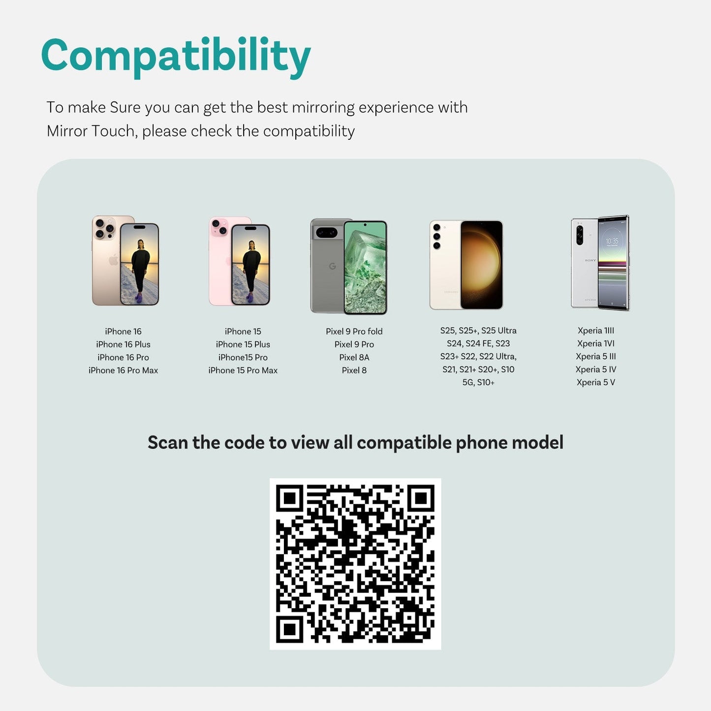 Mirror Touch Wireless CarPlay Adapter