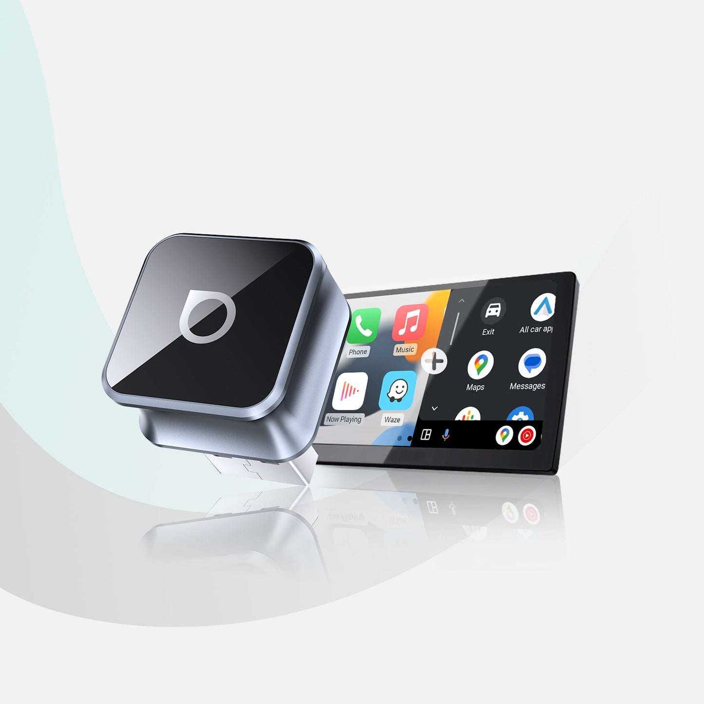 Ottocast Mini Cube 3.0 Wireless CarPlay/Android Auto Adapter